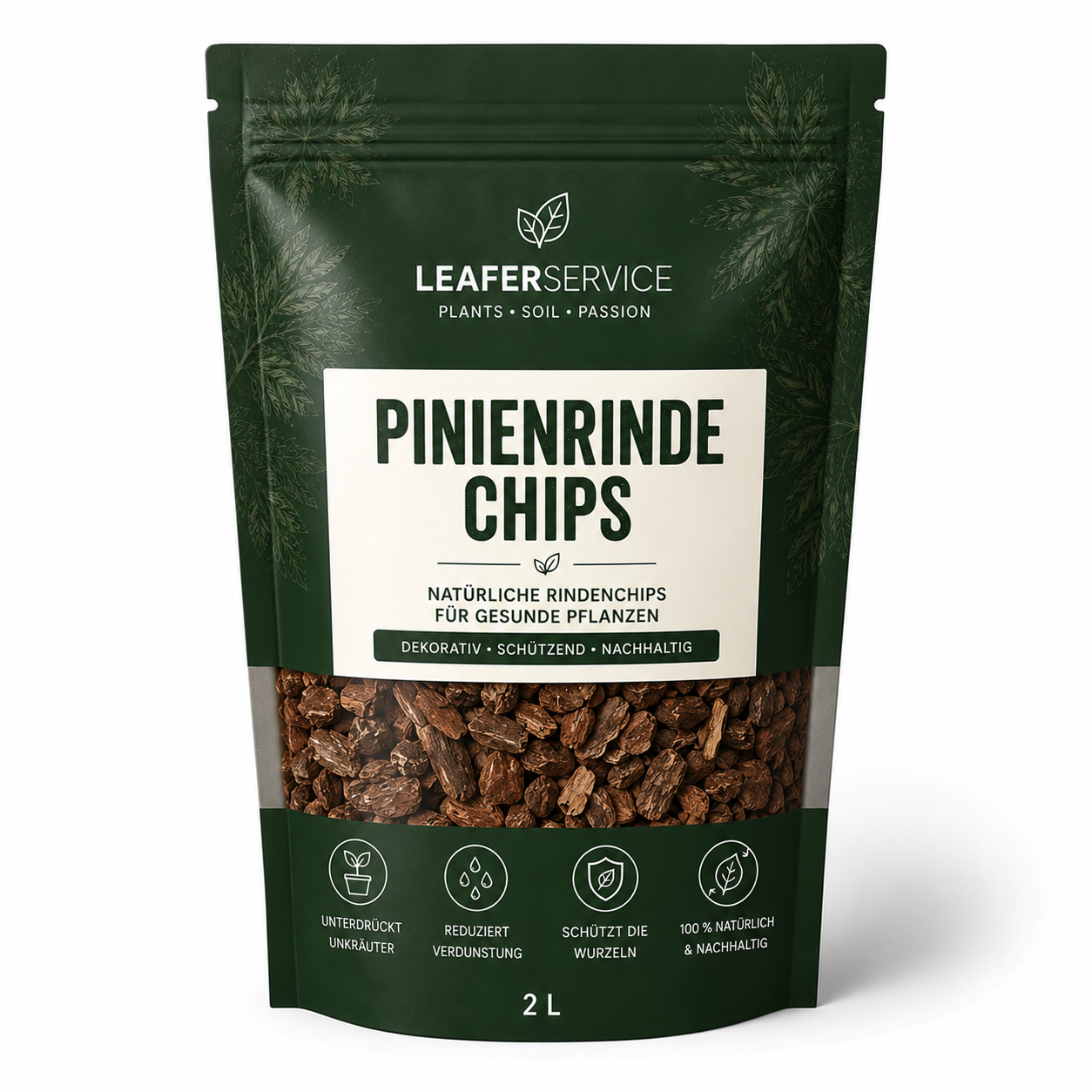 Pinienrinde Chips