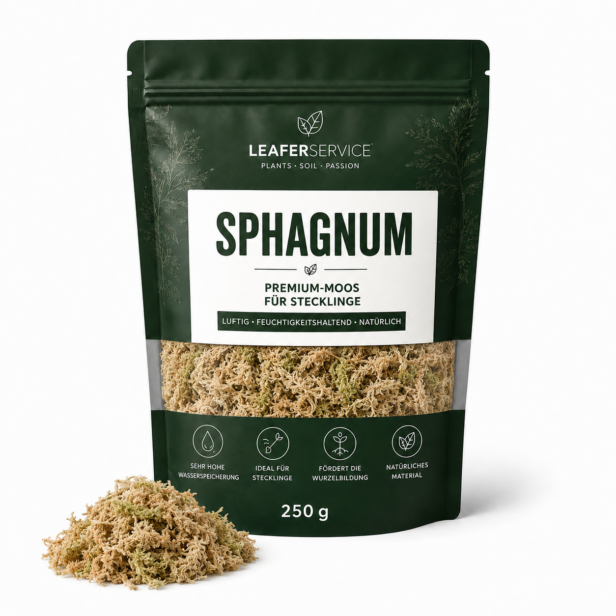 LEAFerSphagnum™ Premium Sphagnum-Moos