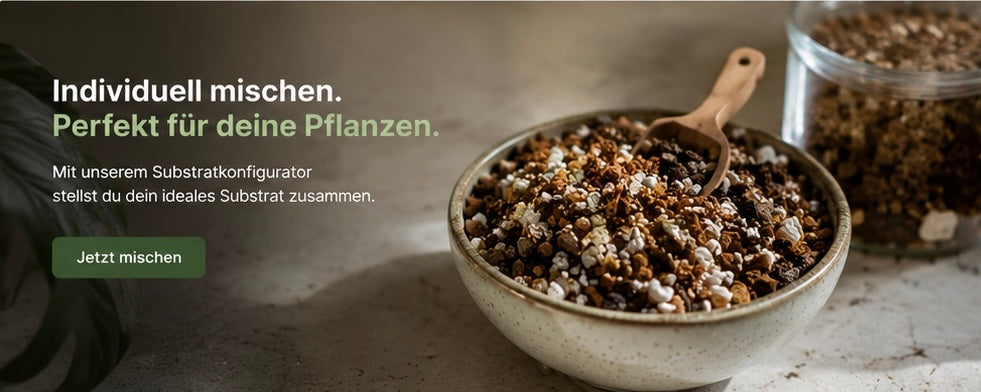 Substrate individuell an Pflanzen anpassem