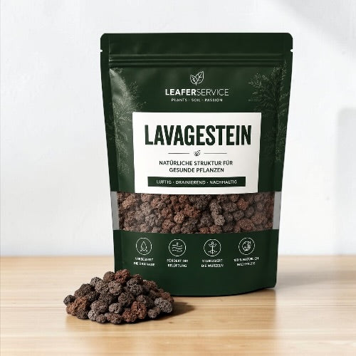 Lavagestein – mineralischer Substratzusatz von LEAFerservice