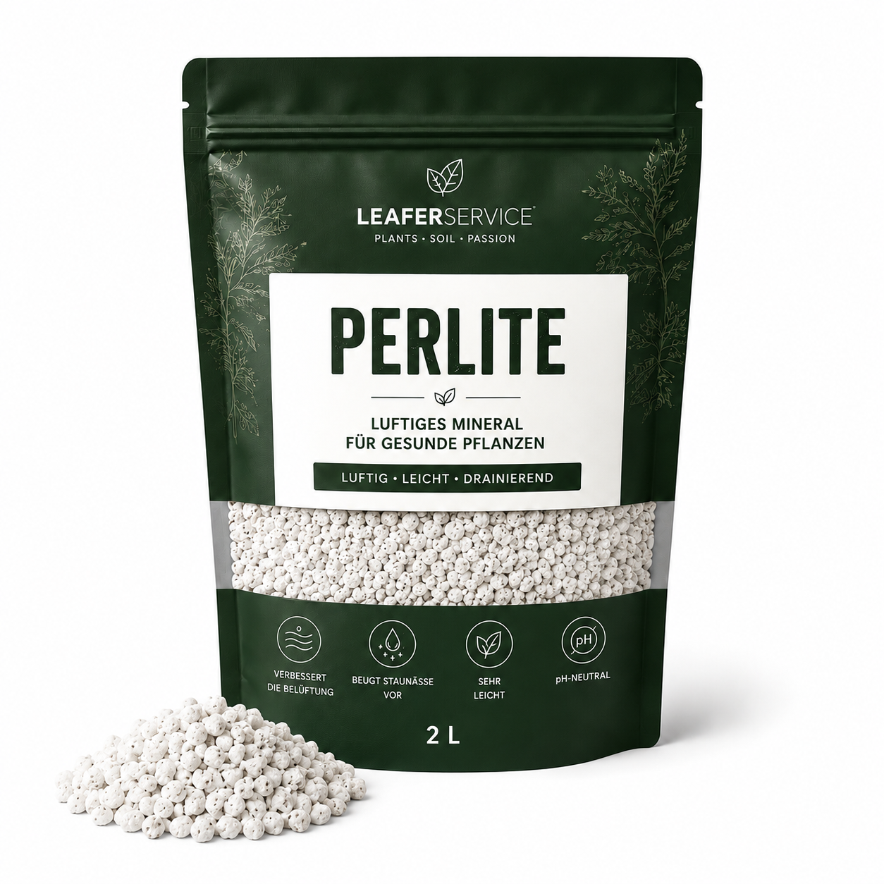 Perlite – mineralischer Substratzusatz für luftige Pflanzsubstrate