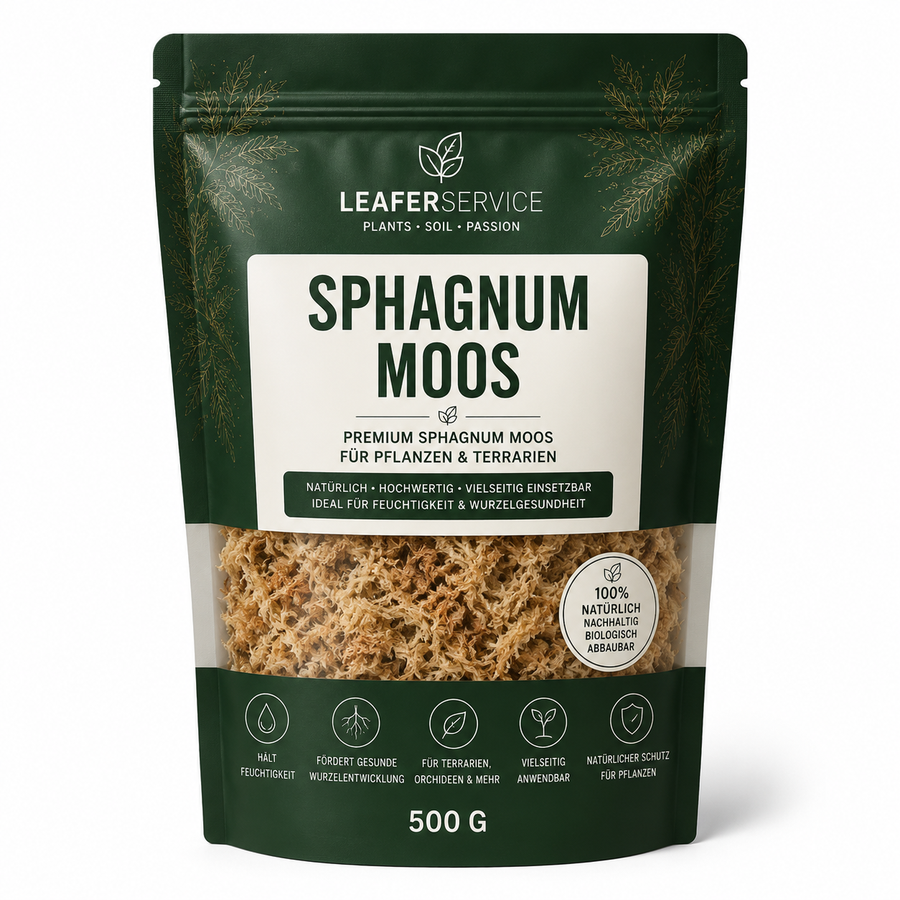 Sphagnum-Moos für Stecklinge, Bewurzelung und Aroiden