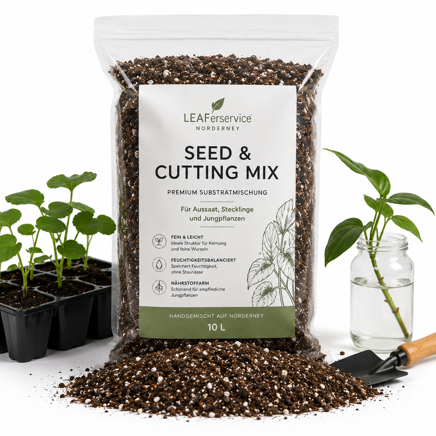 LEAFer Seed & Cutting Mix – feines Substrat für Anzucht, Stecklinge & Jungpflanzen