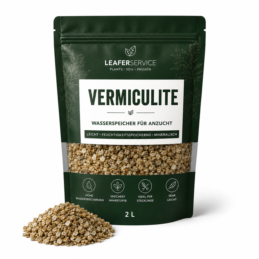 Vermiculite – mineralischer Wasserspeicher für Anzucht und Stecklinge