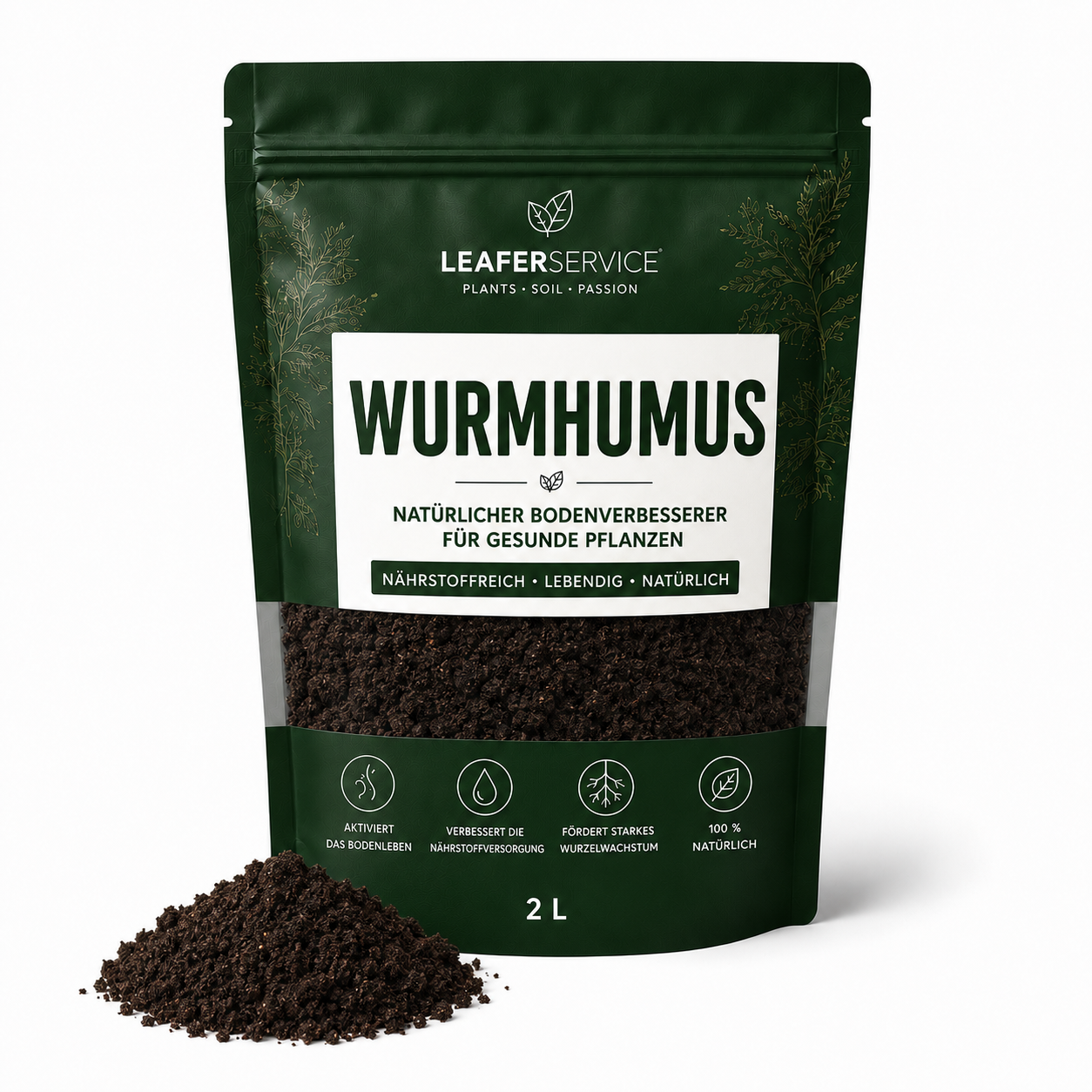 LEAFerWurmhumus™ Premium Wurmhumus
