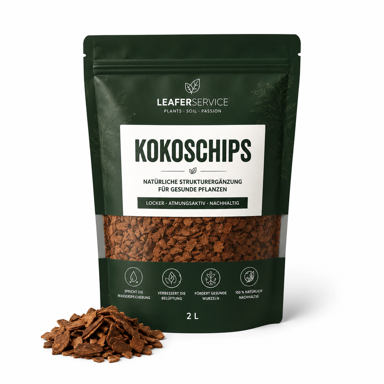 Kokosfasern – torffreier Substratzusatz von LEAFerservice