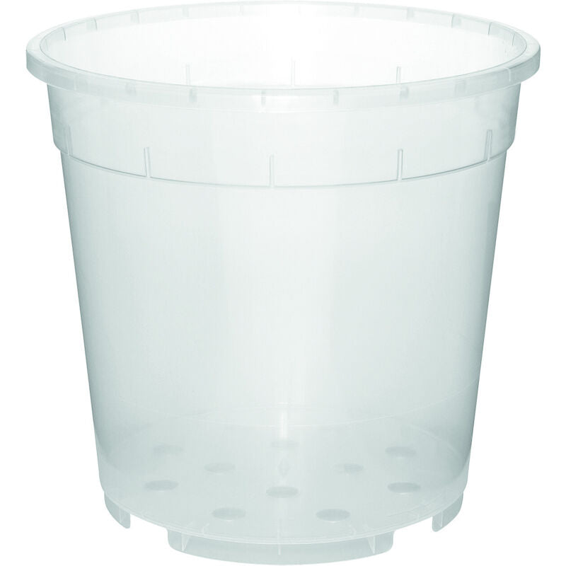 GELI Orchideen-Kulturtopf – milchig transparent