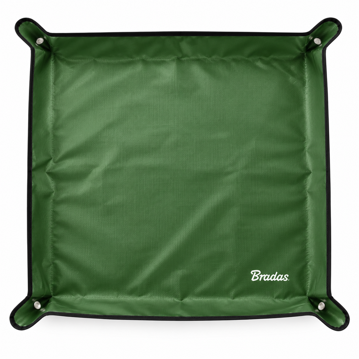 BRADAS Umtopfmatte 66 x 66 cm als Pflanzschale mit Druckknöpfen