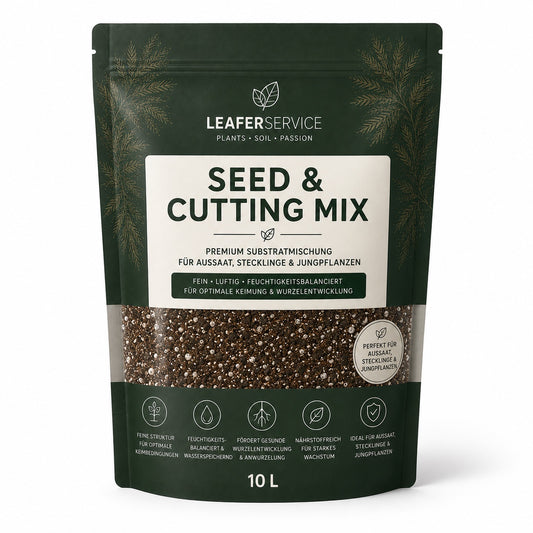 LEAFerservice Seed & Cutting Mix 10 L Produktbeutel