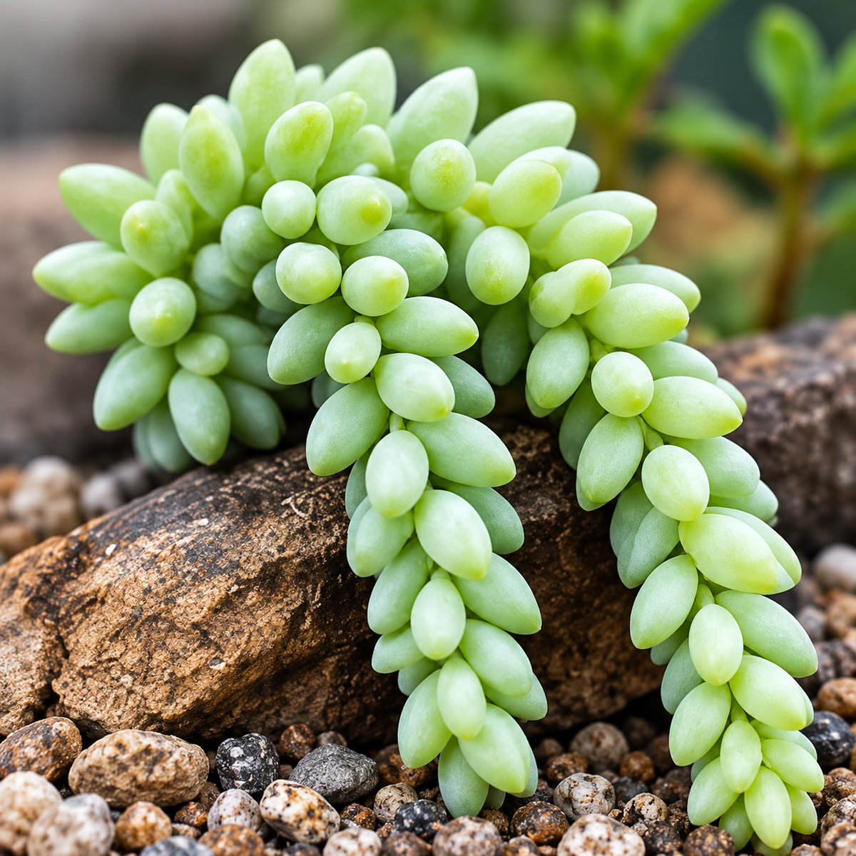 Sedum morganianum – Hängende Sukkulente